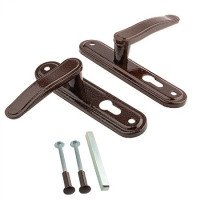 Ручки на планке к ЗВ4-3 (медь, под цилиндр, межос-55мм) Зенит   \20