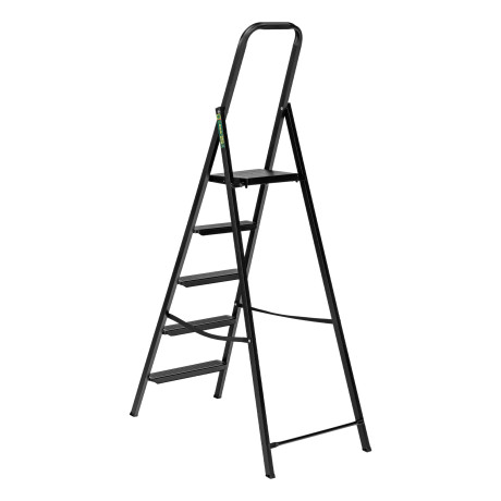 Стремянка 5 ступеней, компактная, стальная Сибртех