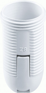 Navigator Патрон E14 пластик. люстровый без кольца, белый NLH-PL-R-E14 (50!) 71612