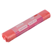 VETTA Пакеты для продуктов 100шт, 24х37см, в рулоне, 9мкм, цветные