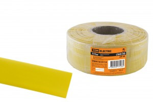 TDM ТУТнг 60/30 термоусадка ТУТ желтая цена за 1м (25 м/уп) (25!) SQ0518-0114