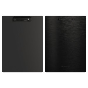 Планшет с зажимом Berlingo "Steel&Style" А4, пластик (полифом), черный Арт.299017