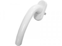 Ручка для пластиковых окон ЛУНА штифт 35 мм белая RAL-9016 (100,5!!!)