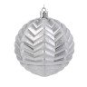 СНОУ БУМ Набор шаров 8 см, 4 шт, серебро, 26-143
