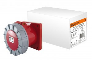 TDM розетка скрытой установки 3Р+РЕ 125А 380В IP67 (2!) SQ0611-0011