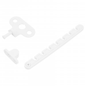 Ограничитель открывания окна Кунгур L-165 мм белая (50,10!!!)