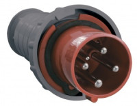 IEK силовая вилка CEE 034 переносная 3Р+РЕ 63А 380В IP54