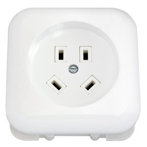 Bylectrica роз. штепсельная для электроплит (РШ) 3P+PE СУ 32А 440В РС32-004 пласт бел(вилка В32-003)