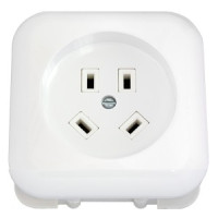 Bylectrica роз. штепсельная для электроплит (РШ) 3P+PE СУ 32А 440В РС32-004 пласт бел(вилка В32-003)