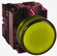 EKF Лампа сигнальная BV65 желтая 230В xb2-bv65