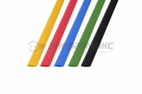 REXANT термоусадка трубка ТУТ (набор 5цв.по 10шт кажд.) 8/4 мм, 1м, Ж, З, К, С, Ч 29-0158