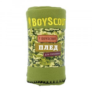 Плед для пикника флисовый, 150*130см, 61060 BOYSCOUT