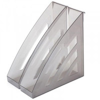 Вертикальный накопитель Attache City 90мм тонированный 479426