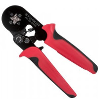 STEKKER Кримпер для обжима штыревых втулочных наконечников d0,25-10мм, красный CTLS006-240 39353