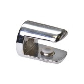 Стеклодержатель цилиндр хром для стекла 10мм