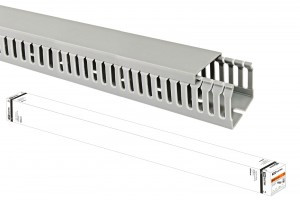 TDM кабель-канал перфорированный 60х60 16м (цена за 1м) (16!) SQ0410-0006