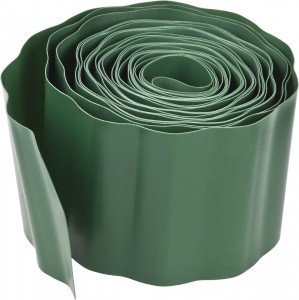 Лента бордюрная Grinda, цвет зеленый, 15смх9м zu422245-15