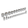 Набор инструментов, 1/2", 1/4", CrV, пластиковый кейс 82 предмета Stels
