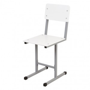 Стул Polini kids City S Ученик, 7 гр., серый-белый (мест 1)