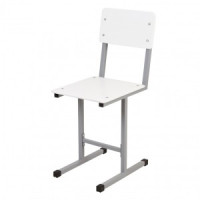 Стул Polini kids City S Ученик, 7 гр., серый-белый (мест 1)