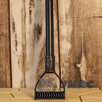 Черенок ПВХ с V-образной черной ручкой d35