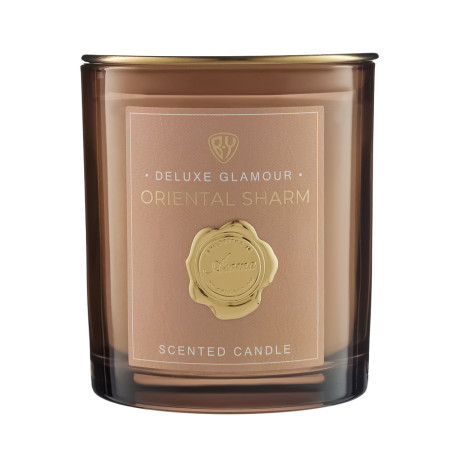 BY Свеча ароматизированная Deluxe Glamour, 200гр., Oriental Sharm