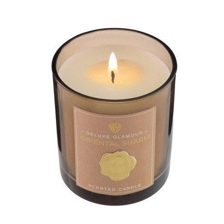 BY Свеча ароматизированная Deluxe Glamour, 200гр., Oriental Sharm