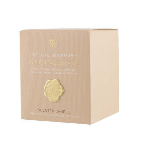 BY Свеча ароматизированная Deluxe Glamour, 200гр., Oriental Sharm