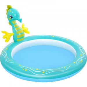 Бассейн надувной с разбрызгивателем Seahorse 188*160*86см Bestway 53114 8944