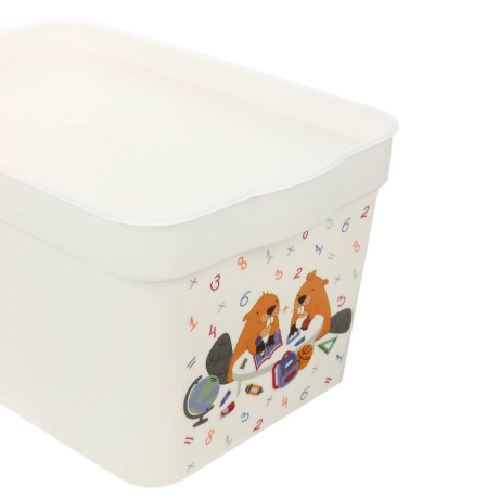 Ящик для хранения Keeplex School 2,3 л 21,1х14,1х11 см, KL350111623