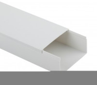 ЭРА Кабель-канал ПВХ 80х60 белый 2м (18м в уп., цена за 1м) KK-W-80-60 9398