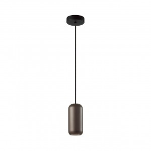 ODEON LIGHT 5060/1D PENDANT ODL24 313 коричн./чер./мет Подвес GU10 LED 4W COCOON 80