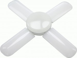 General св/д лампа E27 4-х лепестковая,расклад+центр. 75W(6200lm) 4000K 4К 200x110 клевер-BC661610