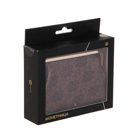 ВСЁГАЗИН Монетница, ПУ, 12х9,5см, 3 дизайна, ВГ22-02