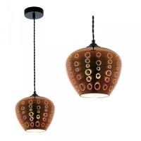 Fametto DLC-G448-1006 E27 COPPER св-к подвесной декор. Galassia, без лампы 200x1200 стекло, медь