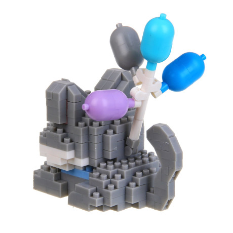 Конструктор мини 3D "Любимчик" домашние животные, 238-284 дет. ABS, 8х4,5х11,5см, 12 видов