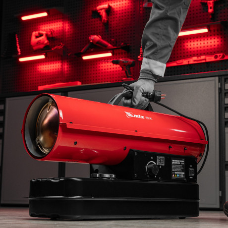 Дизельная тепловая пушка DHB-10i, 10 кВт, 400 м3/ч, прямой нагрев, термостат MTX