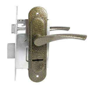 Птимаш ЗВ9-4.07 (ЗВ9-0623) с пружиной бронза Замок врезной с/руч (10)