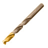 Набор сверл по металлу, 1-10 мм, Р6М5К8-TiN, Golden Tip, 10 шт Denzel