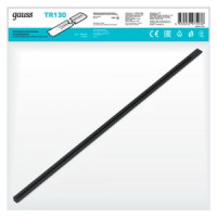 Gauss шинопровод встраив. 1-фазный 2м черный (с адаптером питания и заглушкой) TR130