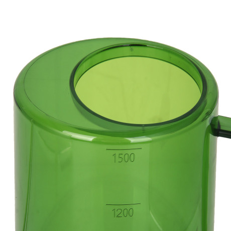 Лейка для комнатный растений тм INBLOOM, 1.5л, 18х11.5 см, РР, PS, металл, зеленый