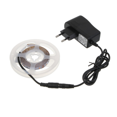 INBLOOM Лента светодиодная, 3м, 12В, 10Вт, 180шт. LED, IP20, РС, металл