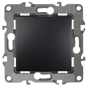 ЭРА 12 мех. выкл. СУ 1 кл. 10А без м.лапок, антрацит, автоклеммы 12-1001-05 0103