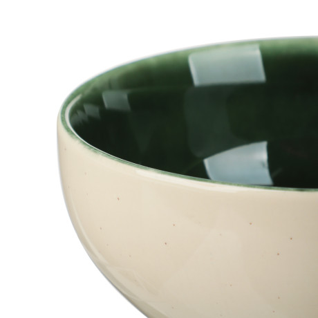 Салатник 12,5х5см, 280мл, тм MILLIMI Верде, керамика