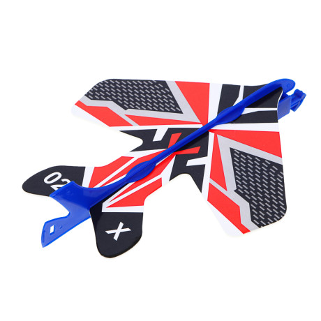 SILAPRO Самолет с запуском 20х16см, 1LED, 3xLR41, PP, пенопласт