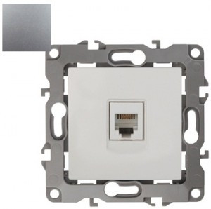 ЭРА 12 мех. роз. телеф. СУ 1 мест. RJ11, алюминий, автоклеммы 12-3105-03 0929