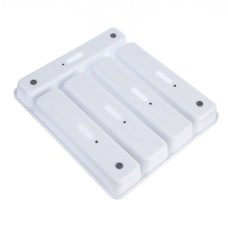 Лоток для столовых приборов тм VETTA, 5 секций, 32,8x29,3x4,5 см, полипропилен