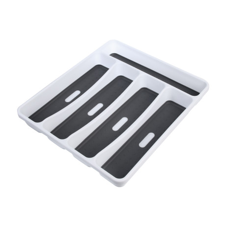 Лоток для столовых приборов тм VETTA, 5 секций, 32,8x29,3x4,5 см, полипропилен