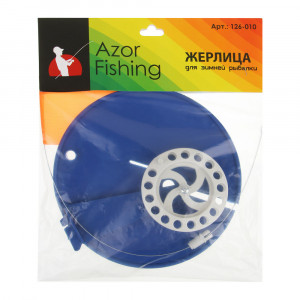 AZOR FISHING Жерлица для зимней рыбалки, пластик, катушка, флажок
