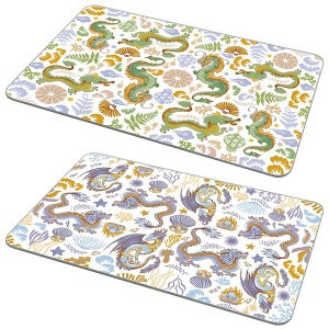 Доска разделочная "Дзен Дракон", 18*28см, стекло VL88-455 Мультидом